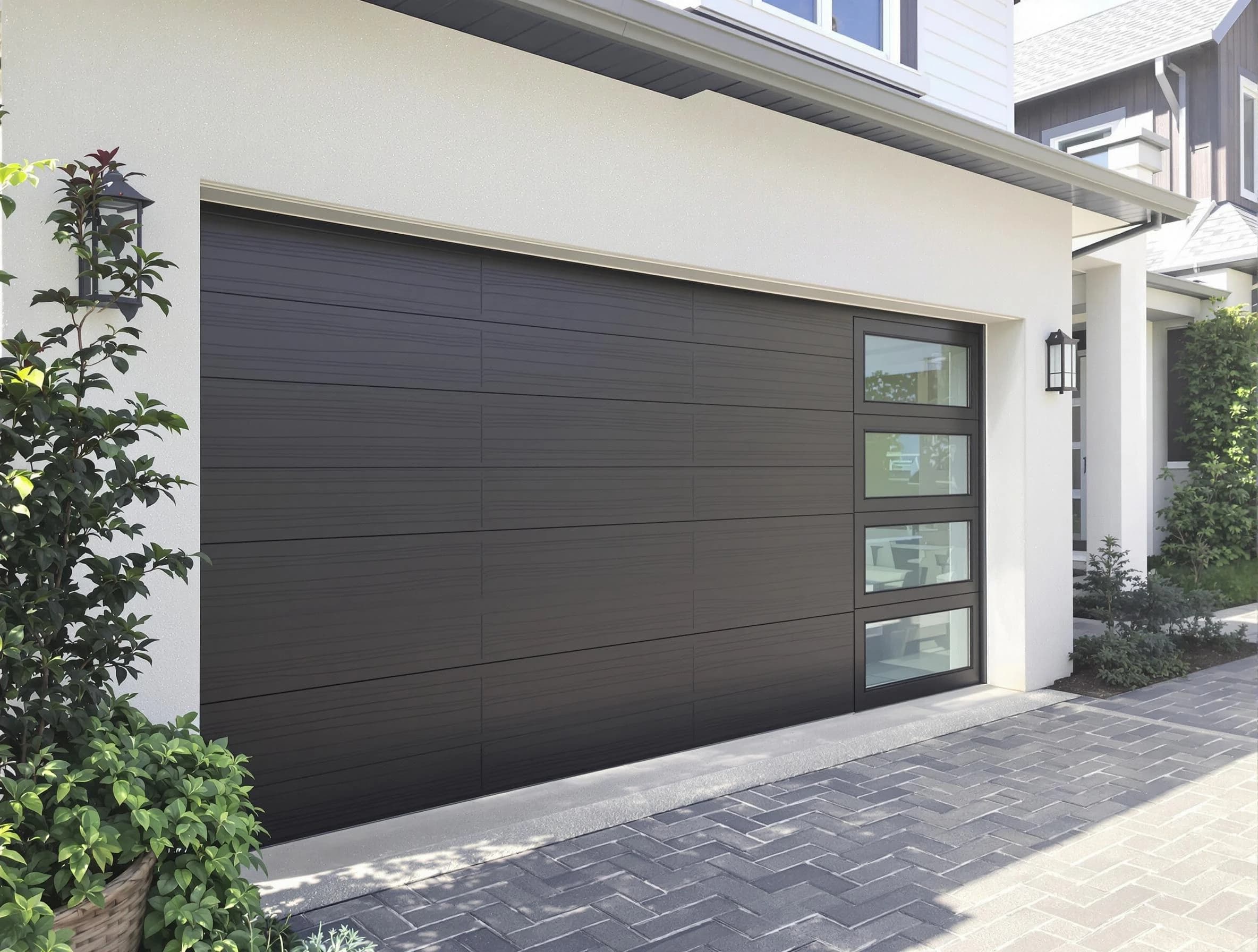Custom garage door installation by McDonough Garage Door Repair in McDonough