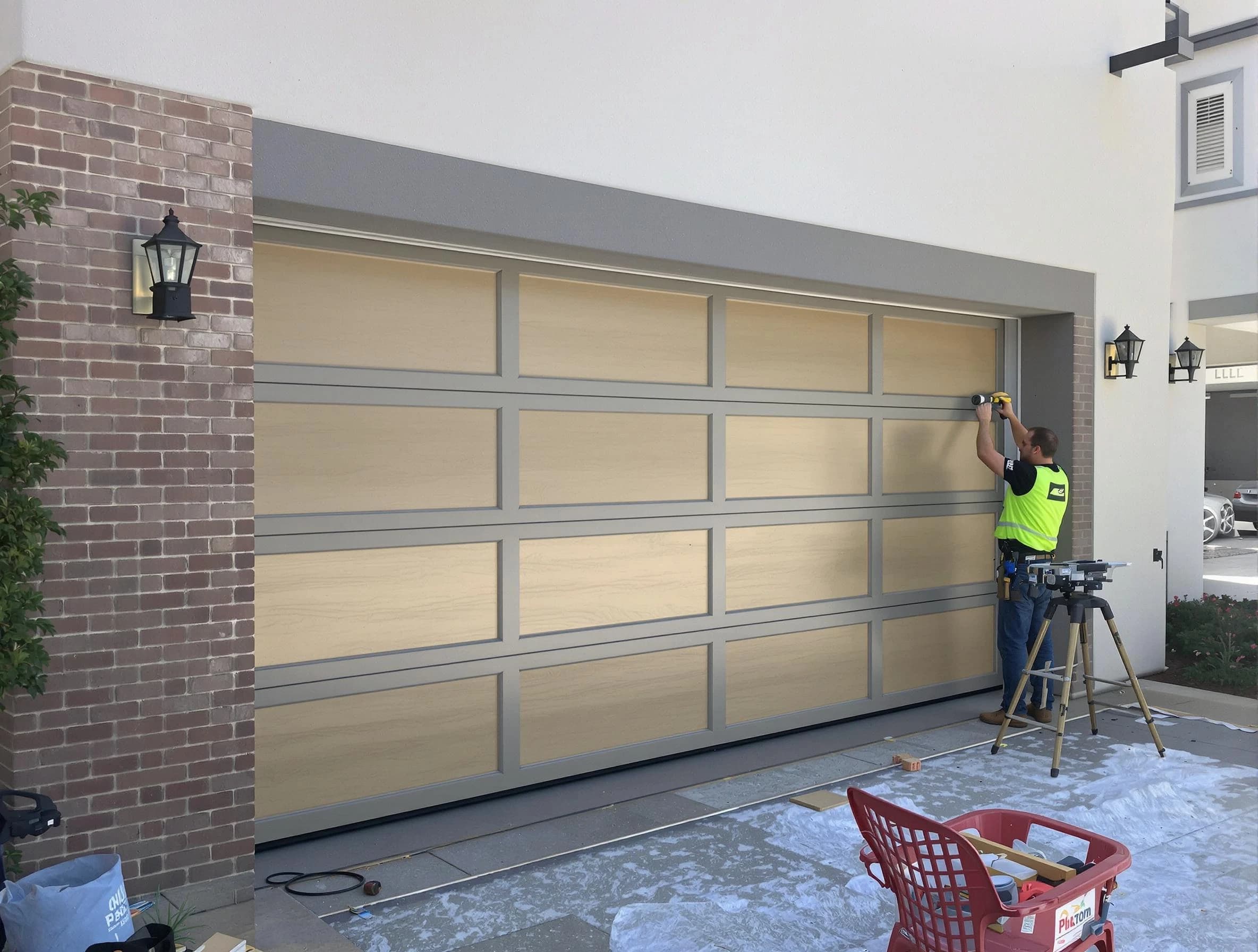 Garage door replacement service by McDonough Garage Door Repair in McDonough