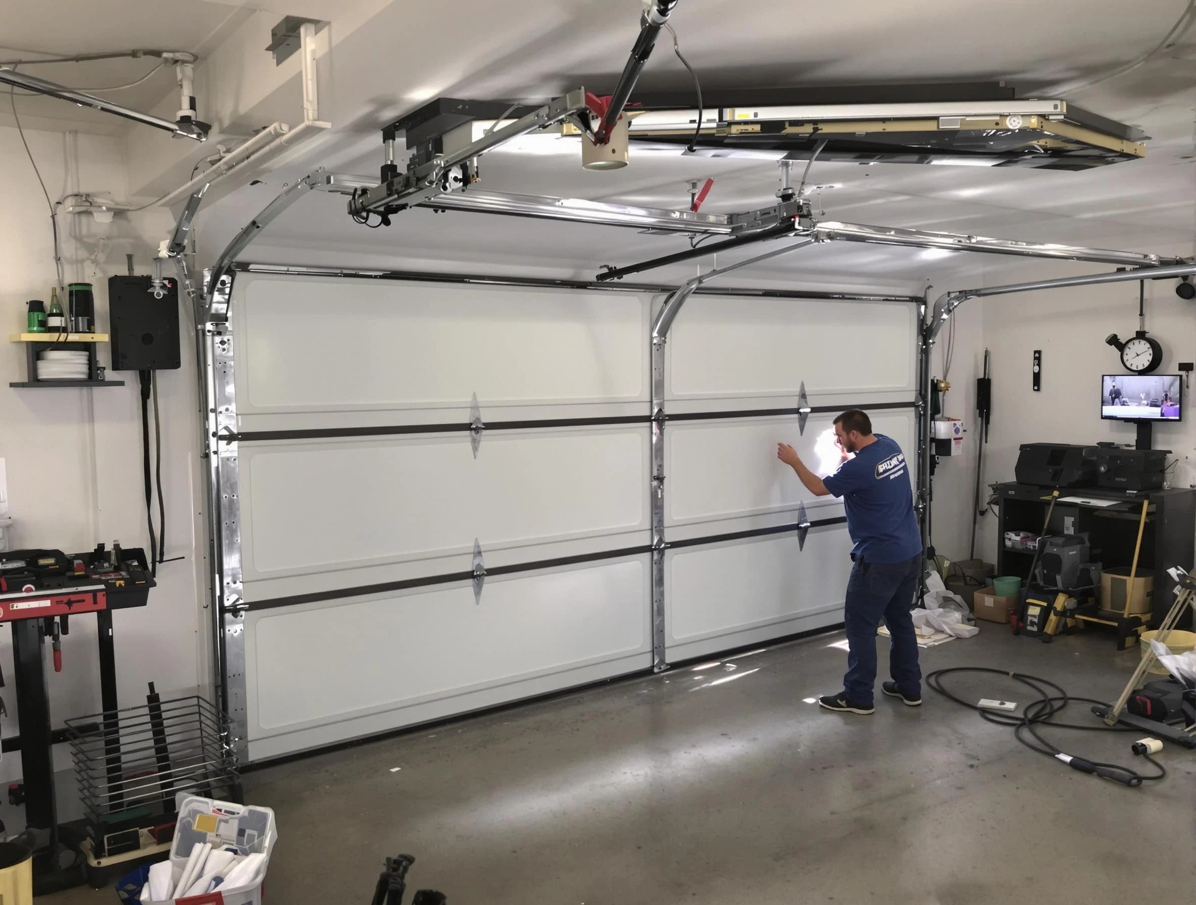 Professional garage door repair service by McDonough Garage Door Repair in McDonough
