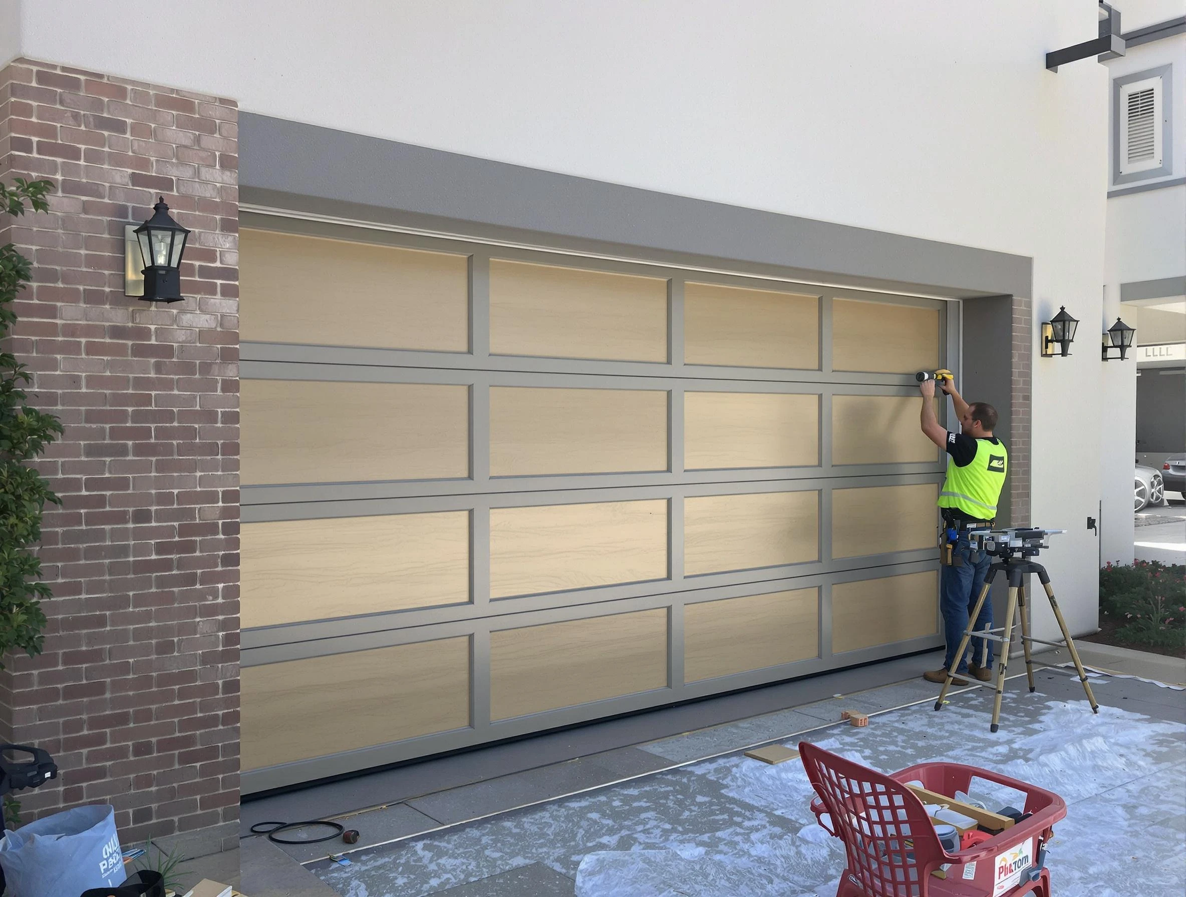Garage door replacement service by McDonough Garage Door Repair in McDonough