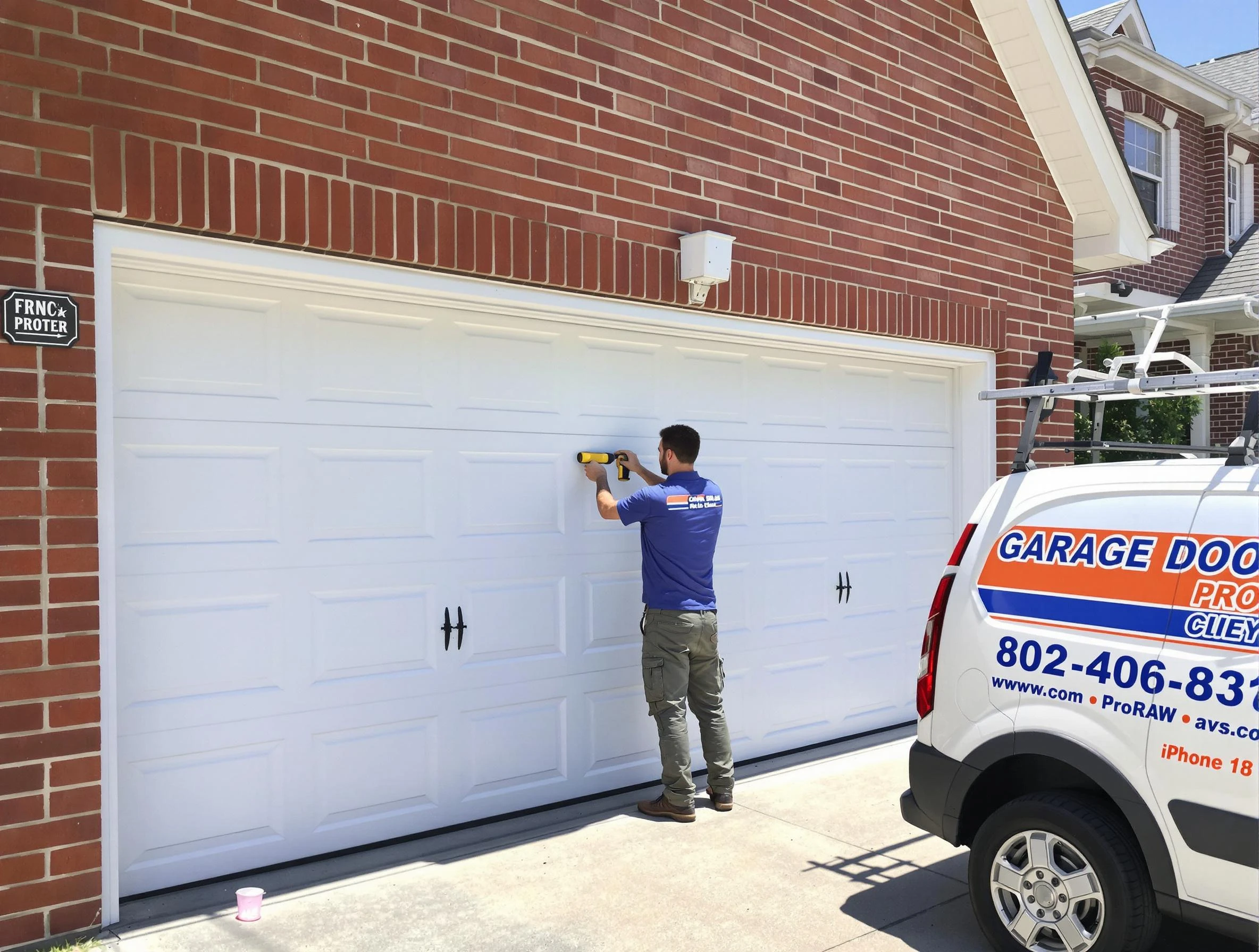 Local garage door repair service by McDonough Garage Door Repair in McDonough
